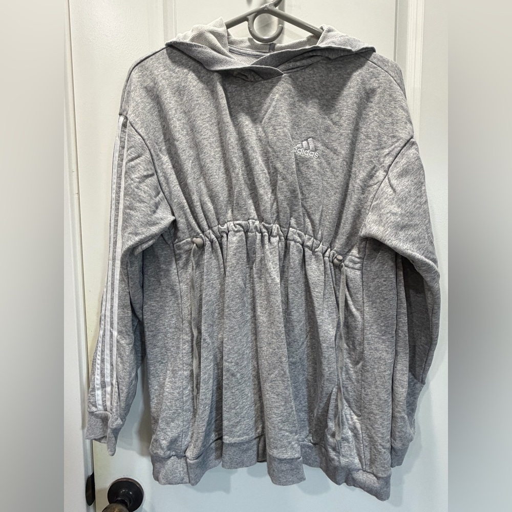 Adidas Essentials Maternity 3-Stripe Sweatshirt in Small